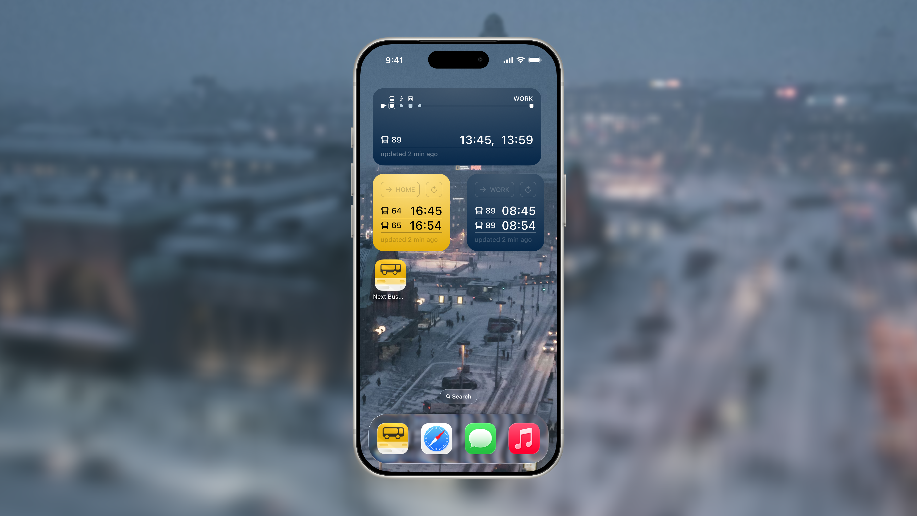 Next Bus Helsinki app icon