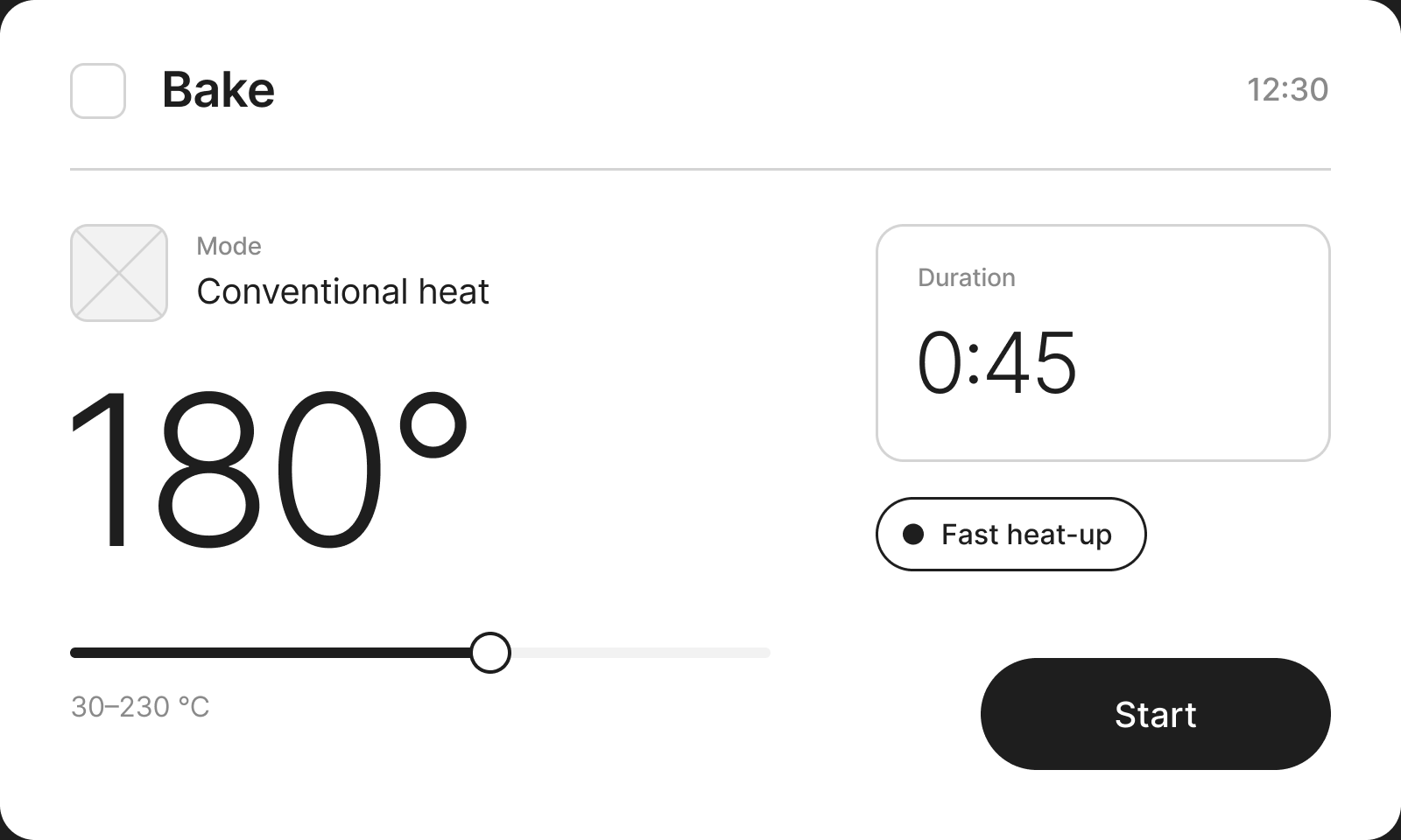 The bake screen after the plugin filled it